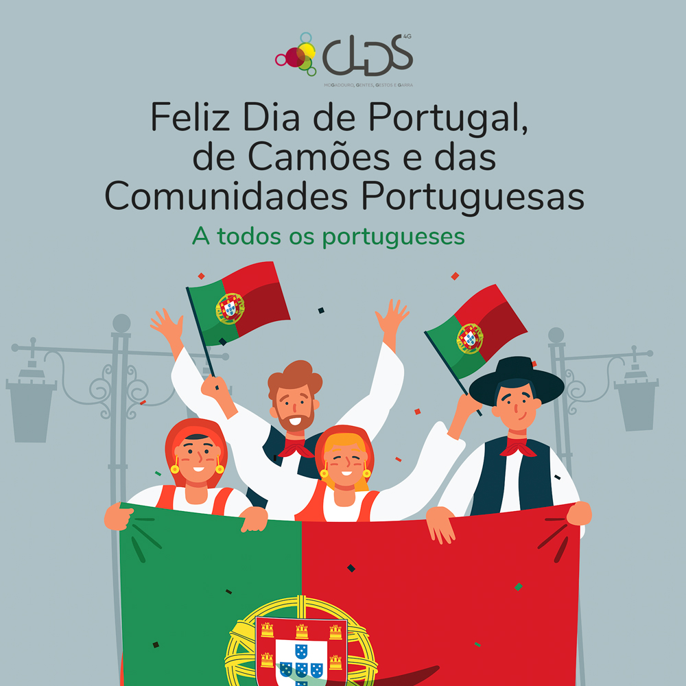 10 de junho Feliz Dia de Portugal, de Camões e das Comunidades